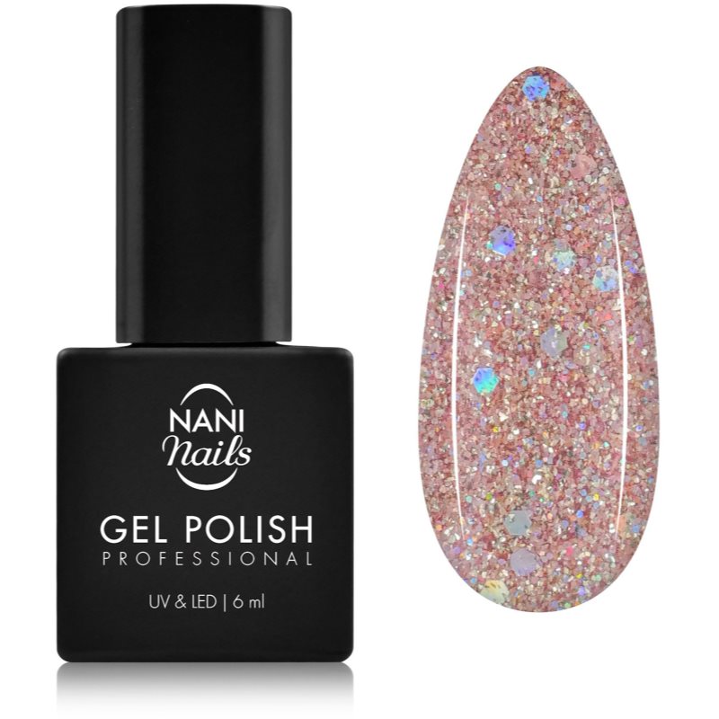 NaniNails NANI Professional lac de unghii sub forma de gel culoare Party Lady 6 ml