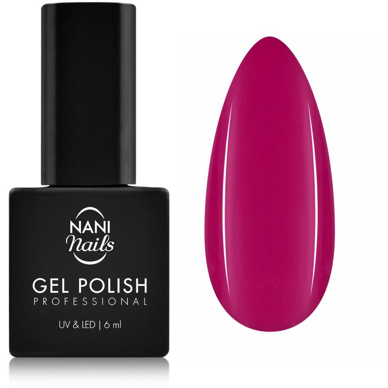 NaniNails NANI Professional lac de unghii sub forma de gel culoare Ruby Wine 6 ml