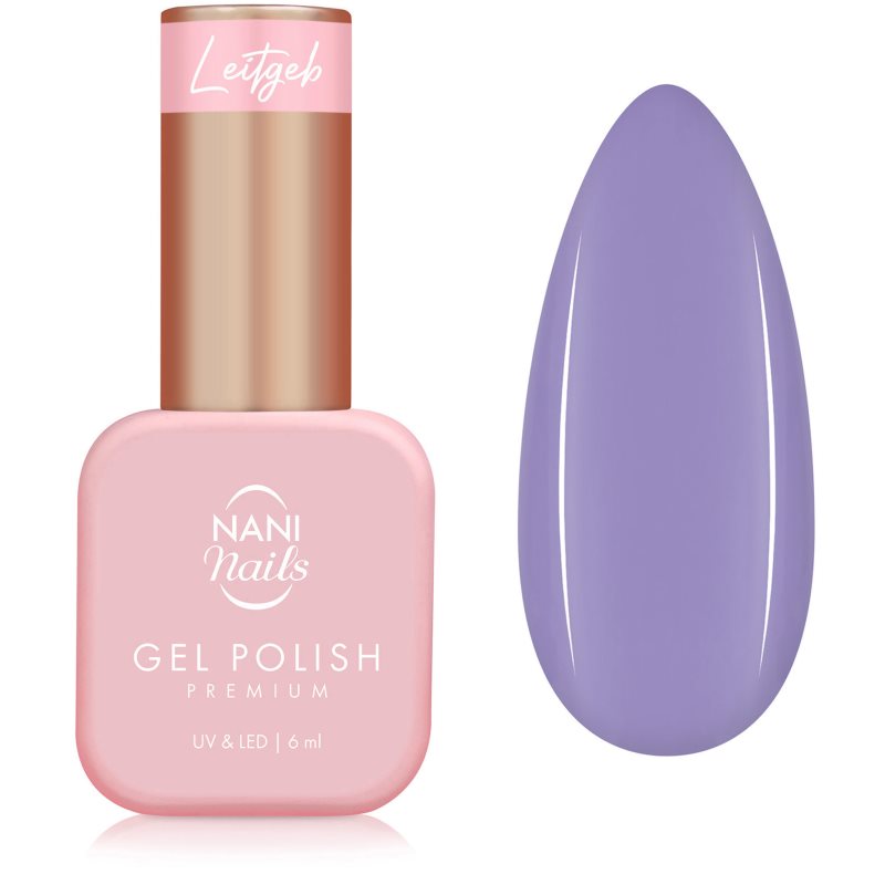 NaniNails NANI Leitgeb unghii cu gel folosind UV / lampă cu LED culoare Teta z Provence 6 ml