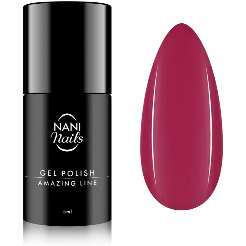NaniNails NANI Amazing Line lac de unghii sub forma de gel culoare Pink Voltage 5 ml