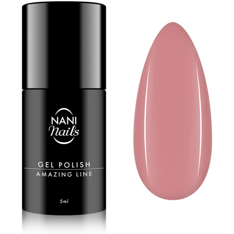 NaniNails NANI Amazing Line lac de unghii sub forma de gel culoare Brick Rose 5 ml