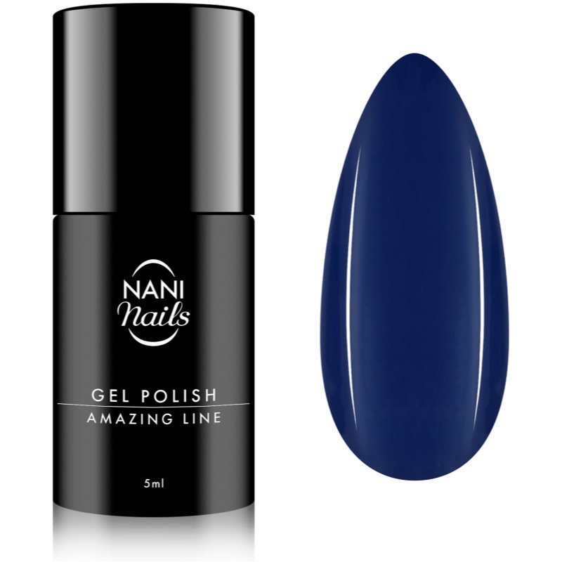 NaniNails NANI Amazing Line lac de unghii sub forma de gel culoare Horizon Blue 5 ml