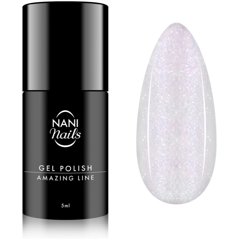 NaniNails NANI Amazing Line lac de unghii sub forma de gel culoare Moon Pearl 5 ml