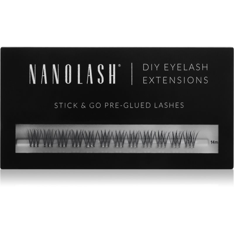 Nanolash DIY Eyelash Extensions set pentru extensia genelor acasă Innocent 36 buc