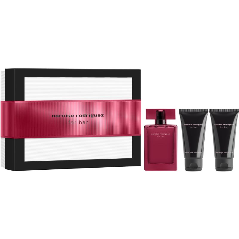 narciso rodriguez for her intense set cadou pentru femei