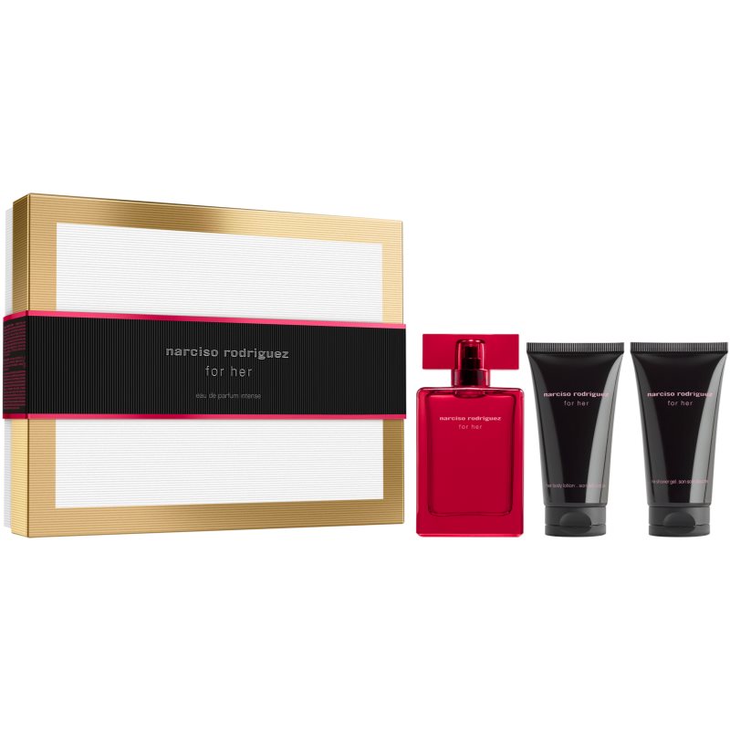 narciso rodriguez for her intense set cadou pentru femei