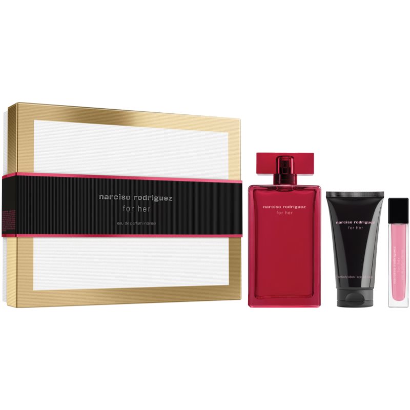 narciso rodriguez for her intense set cadou pentru femei