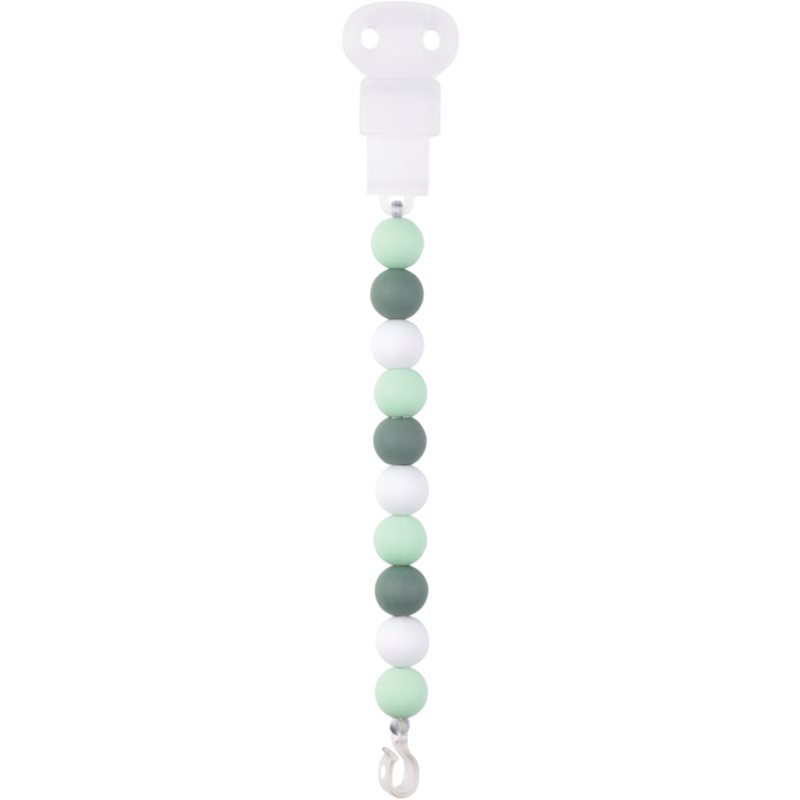 NATTOU Pacifier Clip clips pentru suzetă Mint / White 1 buc