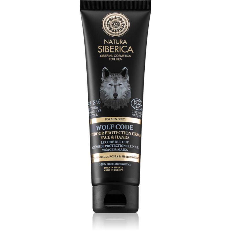 Natura Siberica For Men Only crema de protectie pentru fata si corp 80 ml