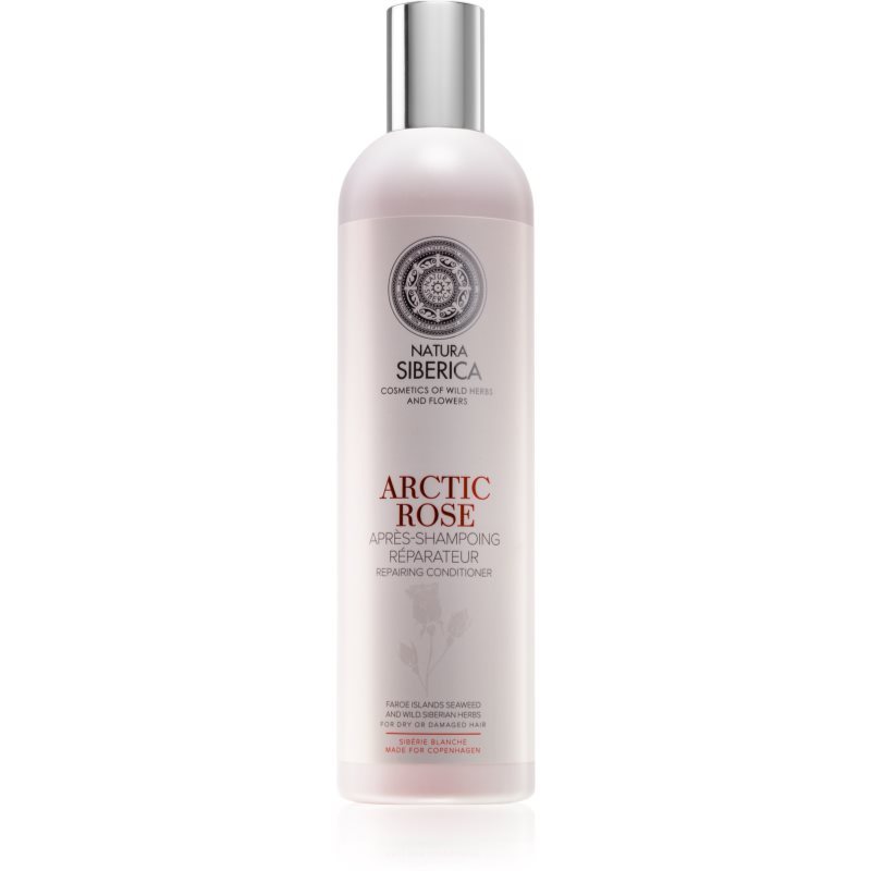 Natura Siberica Copenhagen Arctic Rose balsam regenerator pentru păr uscat și deteriorat 400 ml