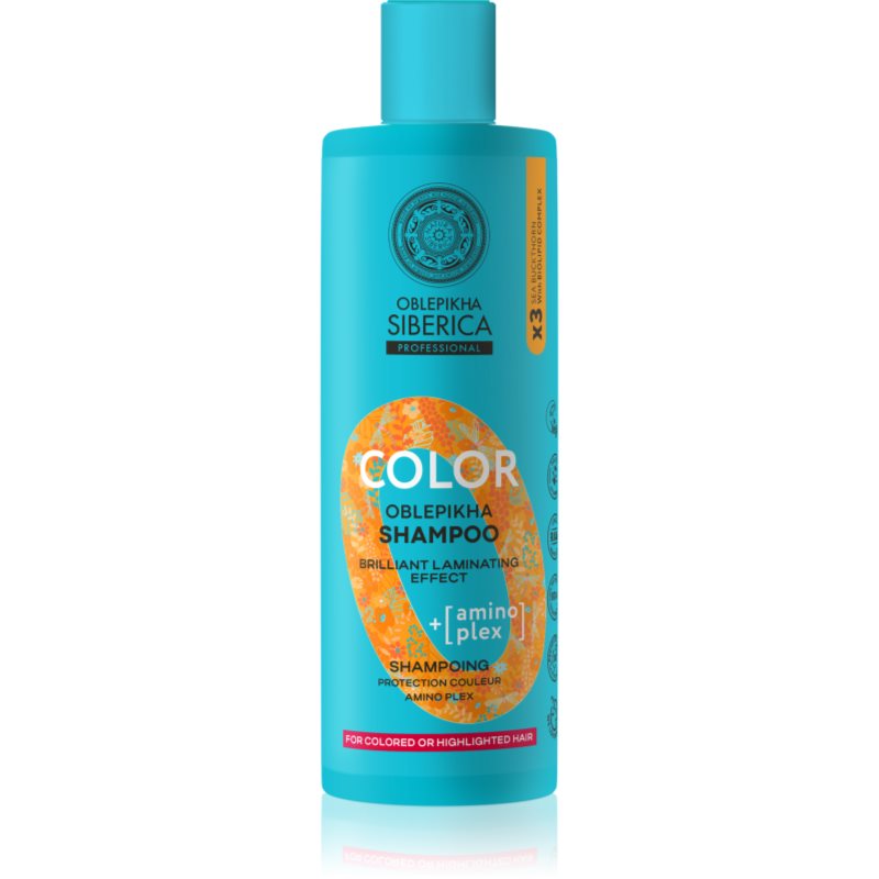 Natura Siberica Oblepikha Siberica șampon pentru protecția părului vopsit 400 ml