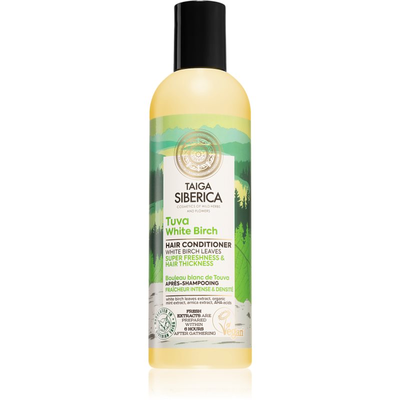 Natura Siberica Taiga Siberica Tuva White Birch balsam densitatea parului 270 ml