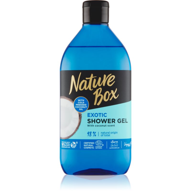 Nature Box Coconut gel de dus revigorant cu efect de hidratare