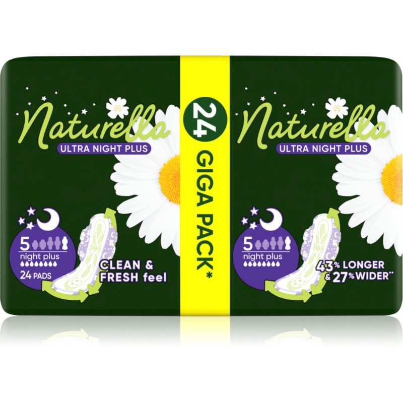 Naturella Ultra Night Plus absorbante menstruale pentru noapte 24 buc