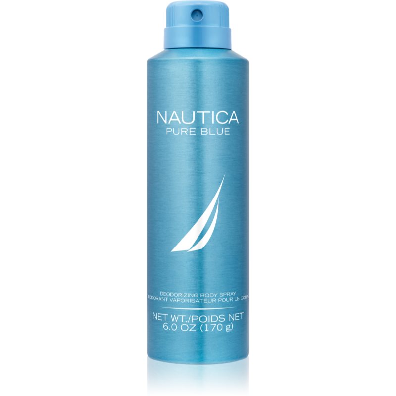 Nautica Pure Blue Deodorant Spray fara continut de aluminiu pentru barbati 170 g