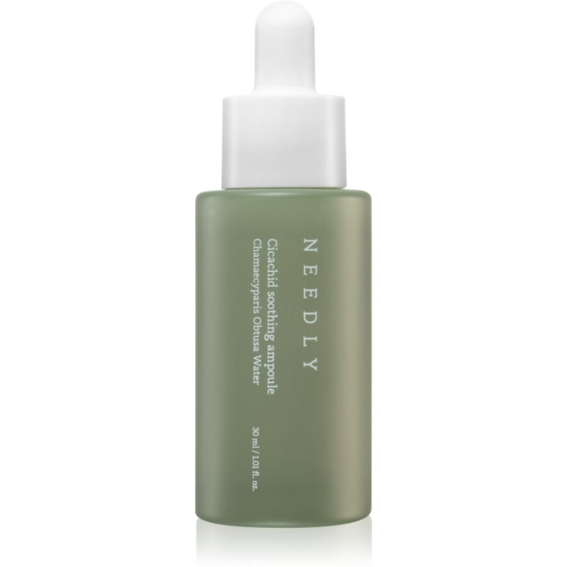 NEEDLY Cicachid Soothing Ampoule ser facial calmant si hranitor reface bariera protectoare a pielii 30 ml