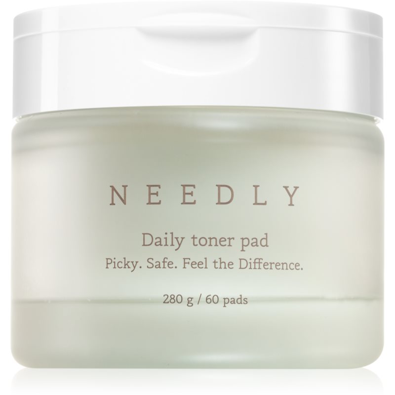 NEEDLY Daily Toner Pad discuri pentru indepartarea impuritatilor pentru ten gras si problematic 60 buc