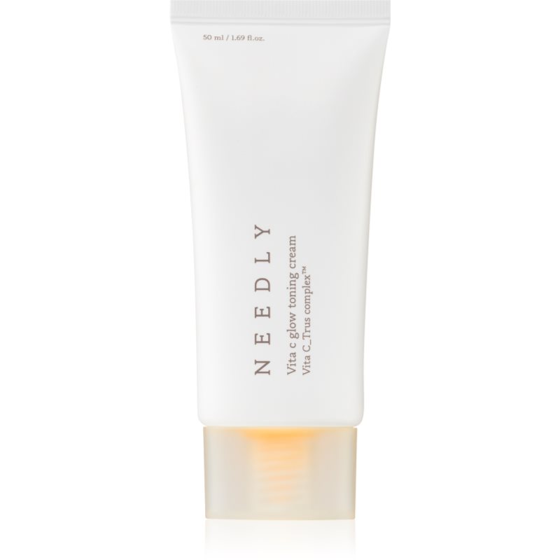 NEEDLY Vita C Glow Toning Cream cremă hidratantă nuanțatoare pentru uniformizarea nuantei tenului 50 ml