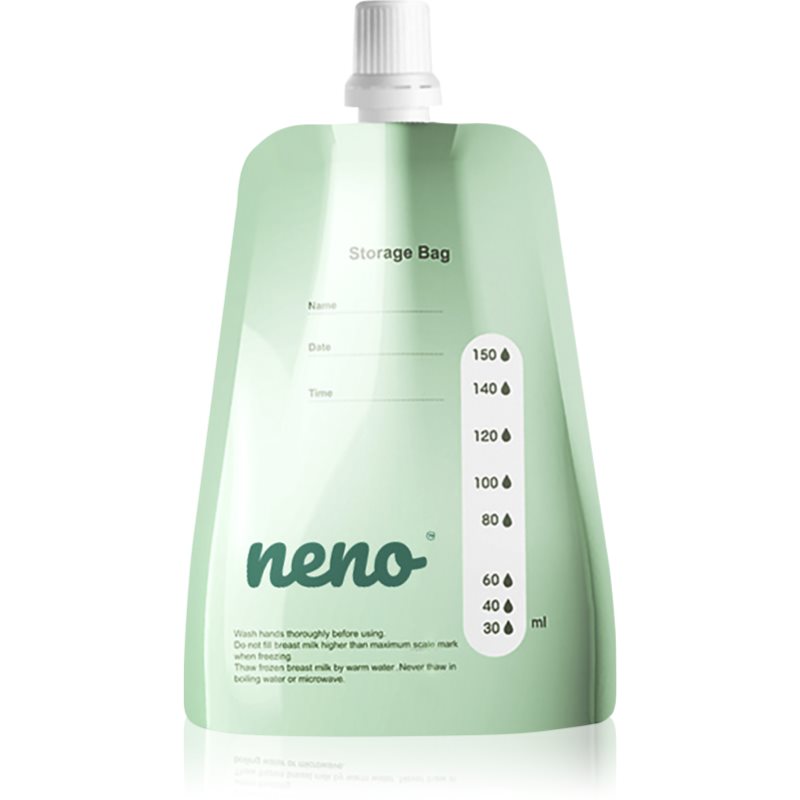 NENO Breast Milk Bags 150 ml sac pentru păstrarea laptelui matern 20 buc