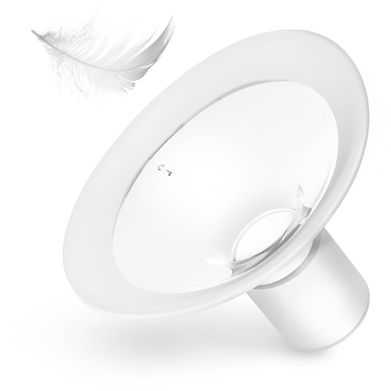 NENO Neno Breast Shield with Connector cupă din plastic cu conector pentru pompă de sân 24 mm 1 buc