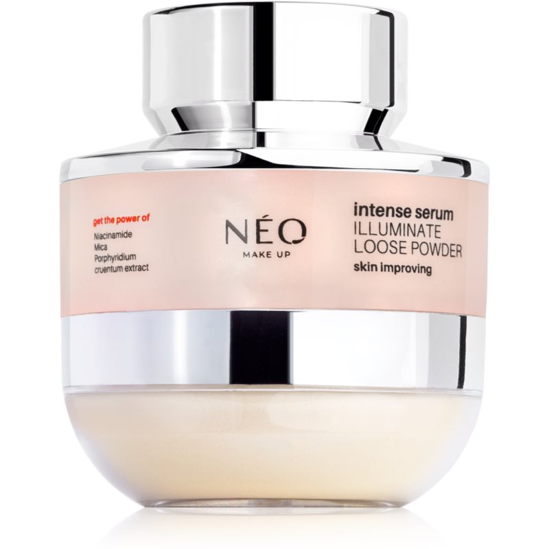 NEO MAKE UP Intense Serum Illuminate Loose Powder pudra pentru stralucire 10 g