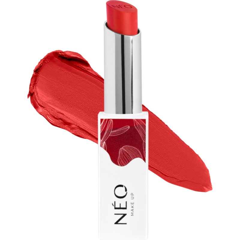 NEO MAKE UP Intense Serum No Transfer Lipstick ruj cu persistență îndelungată cu efect mat culoare 01 Red Carpet Lips 3.5 g