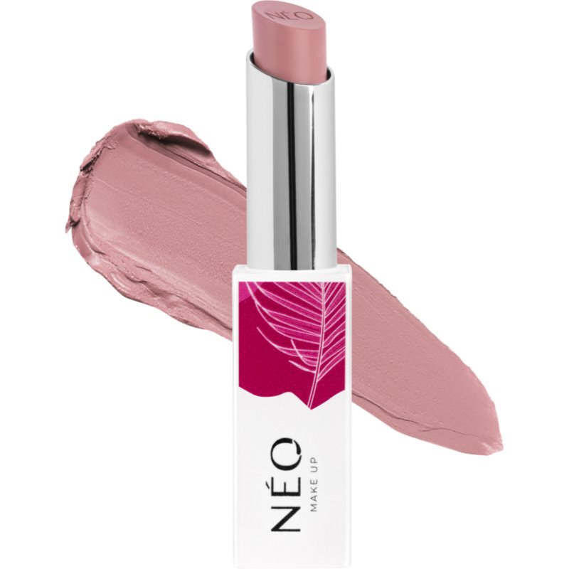 NEO MAKE UP Intense Serum No Transfer Lipstick ruj cu persistență îndelungată cu efect mat culoare 03 Classy Rose Madame 3.5 g