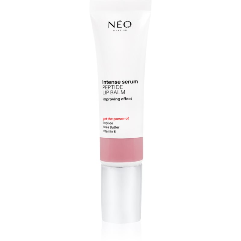 NEO MAKE UP Intense Serum Peptide Lip Balm balsam intens pentru buze cu peptide culoare 02 Perfect Rose 10 ml