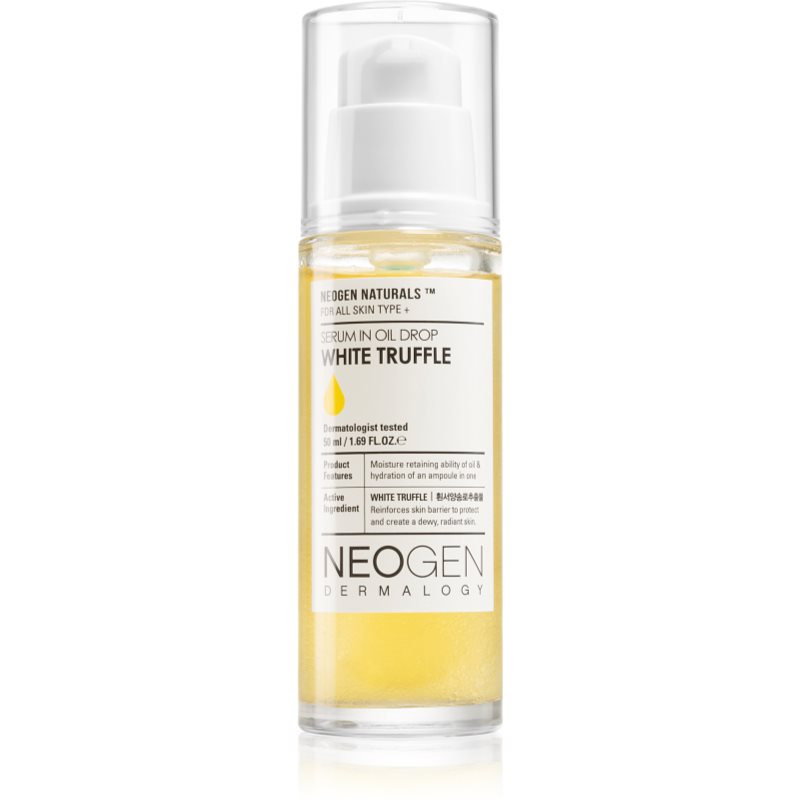 Neogen Dermalogy White Truffle Serum In Oil Drop ser ulei pentru luminozitate si hidratare 50 ml