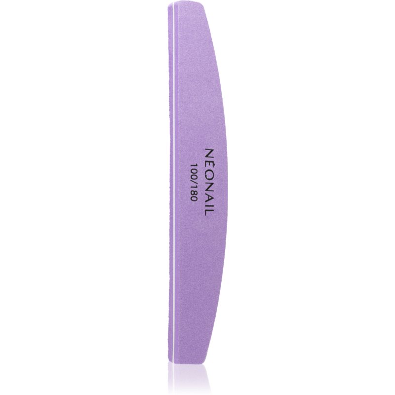 NEONAIL Nail File Violet Trapeze pila de luciu 100/180 1 buc