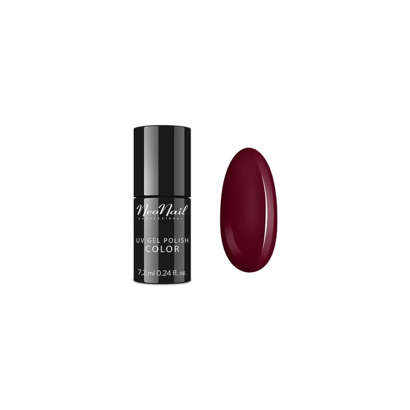 NeoNail Lady In Red lac de unghii sub forma de gel culoare Wine Red 7,2 ml