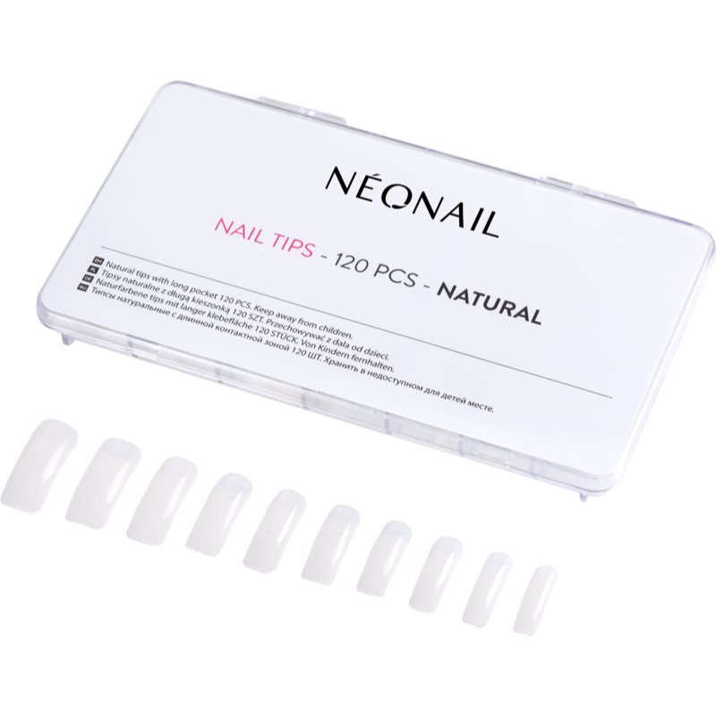 NEONAIL Nail Tips unghii artificiale tip Natural 120 buc