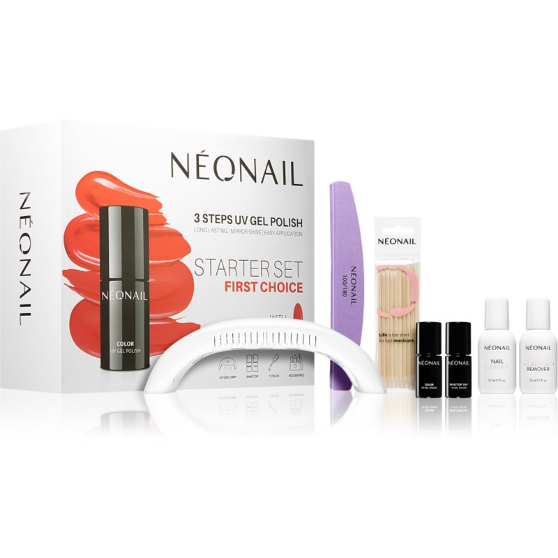 NEONAIL Starter Set First Choice set cadou pentru unghii 1 buc