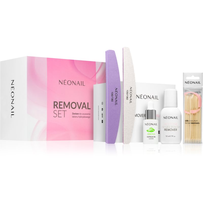 NEONAIL Removal Set set (pentru unghii)