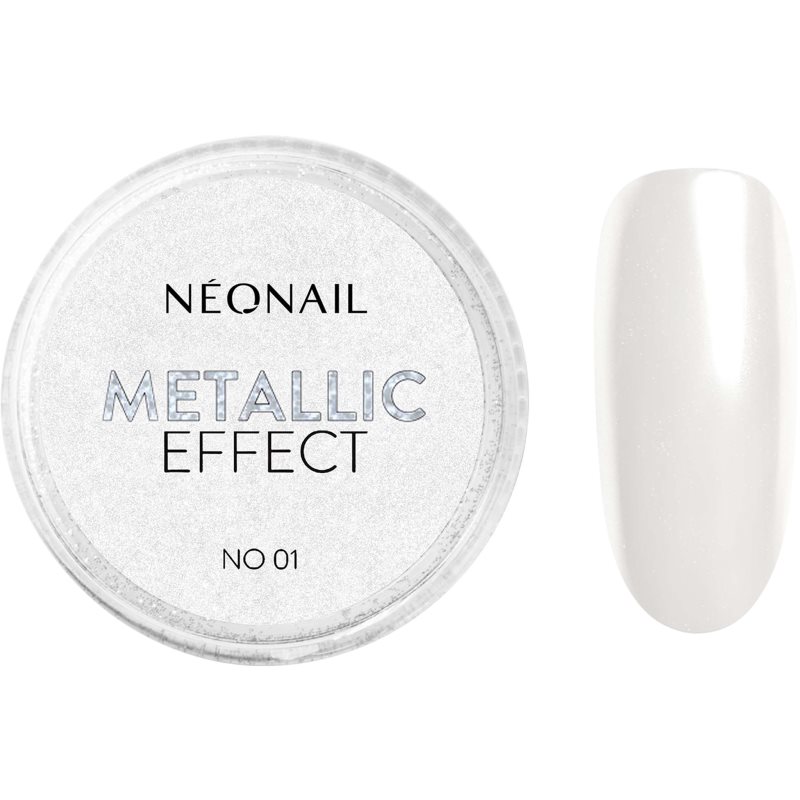 NEONAIL pudra cu particule stralucitoare pentru unghii culoare 01 1 g