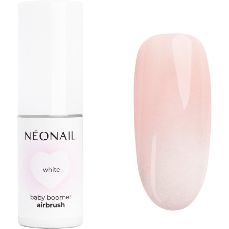 NEONAIL Baby Boomer Airbrush pudră colorată pentru unghii culoare White 5 g