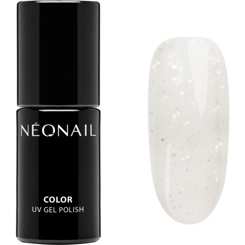 NEONAIL Baby Bloomer lac de unghii sub forma de gel cu particule stralucitoare culoare Milky-licious 7,2 ml