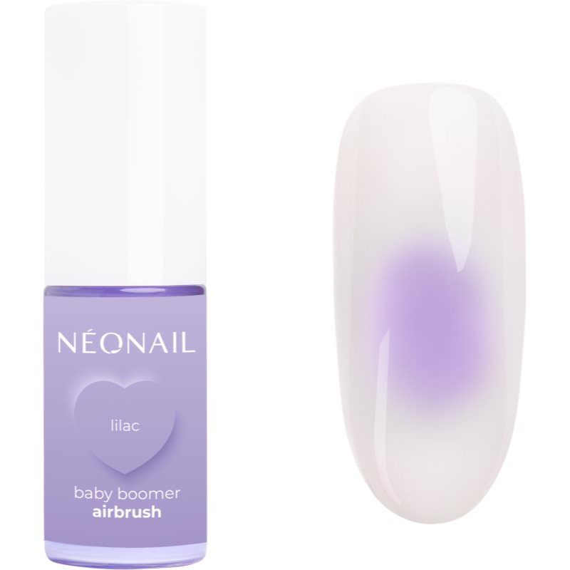 NEONAIL Baby Boomer Airbrush pudră colorată pentru unghii culoare Lilac 5 g