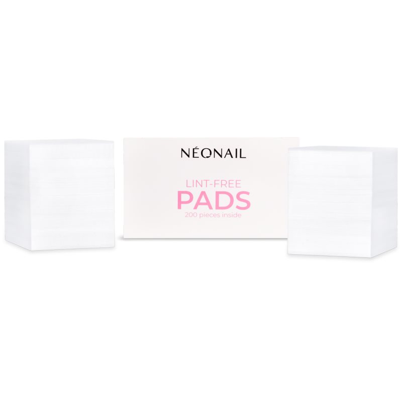 NEONAIL Pads Lint-Free dischete demachiante pentru unghii 200 buc