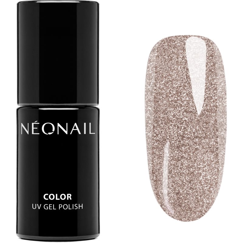 NEONAIL Winter Symphony unghii cu gel folosind UV / lampă cu LED culoare Snowlit Gold 7.2 ml
