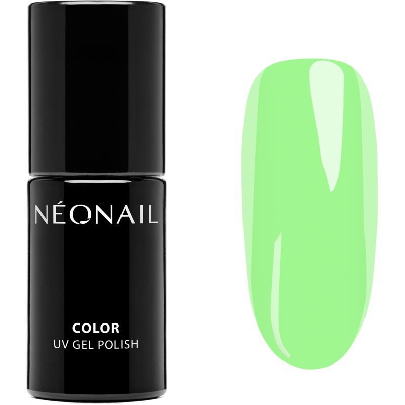 NEONAIL Let Them Glow Glowing In The Dark UV Nail Polish lac de unghii sub forma de gel culoare Disco Fever 7.2 ml