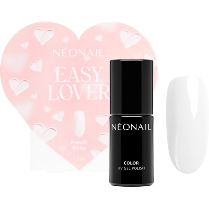 NEONAIL Special Set Easy Lover lac de unghii sub forma de gel (editie limitata) culoare French White 7.2 ml