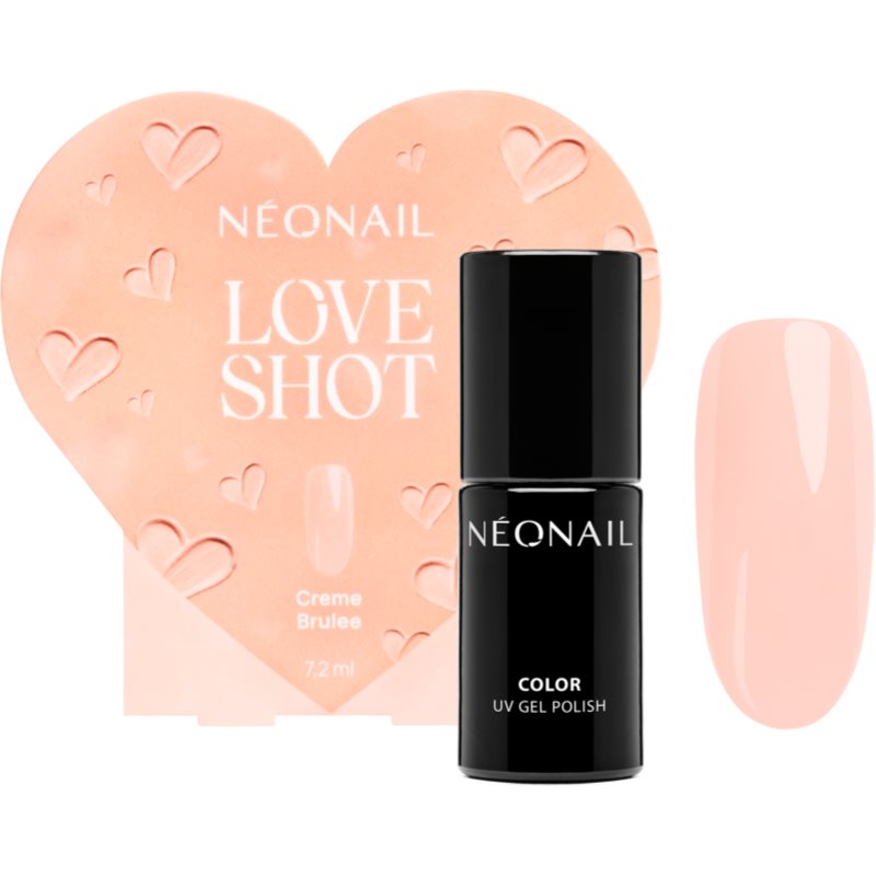 NEONAIL Special Set Love Shot lac de unghii sub forma de gel (editie limitata) culoare Crème Brûlée 7.2 ml