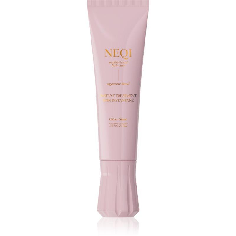 NEQI Treatment Treasure Gloss Glaze tratament pentru regenerare pentru luciu cu aspect sanatos pentru toate tipurile de par 100 ml
