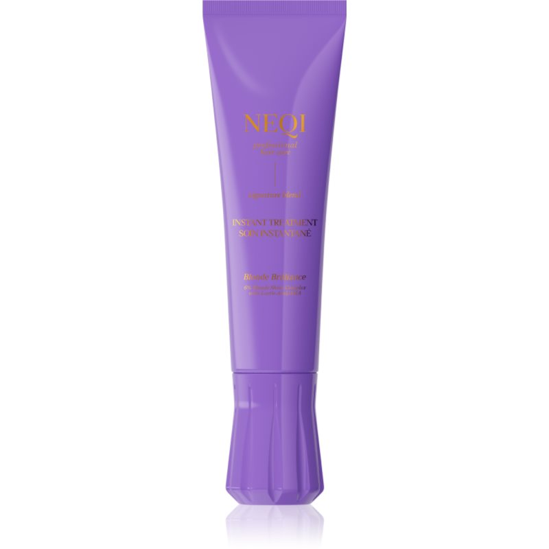NEQI Treatment Treasure Blonde Brilliance tratament pentru regenerare pentru par blond 100 ml