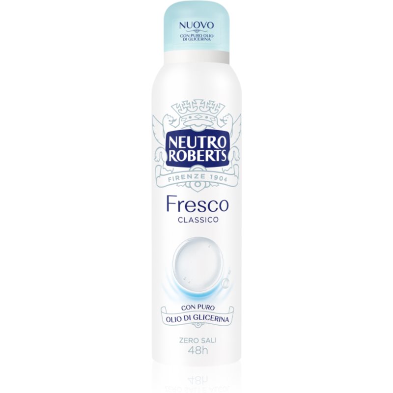 Neutro Roberts Classico deodorant spray revigorant cu o eficienta de 48 h 150 ml