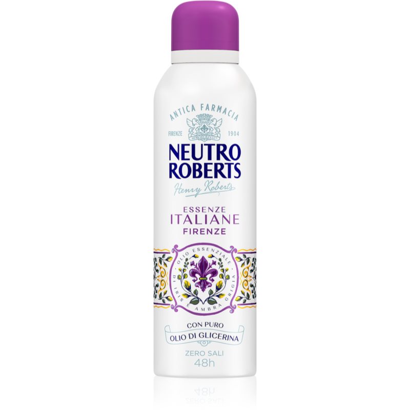 Neutro Roberts Italiane Firenze deodorant spray cu o eficienta de 48 h 200 ml