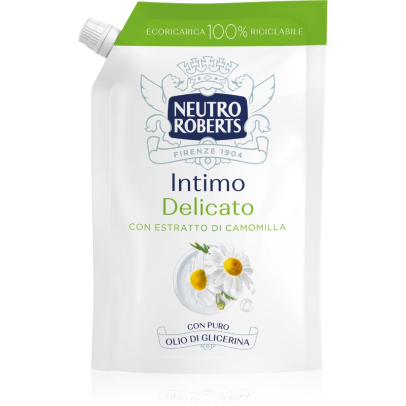 Neutro Roberts Intimo Delicato gel pentru igiena intima cu musetel Refil 400 ml Neutro Roberts Intimo Delicato gel pentru igiena intima cu musetel Refil 400 ml