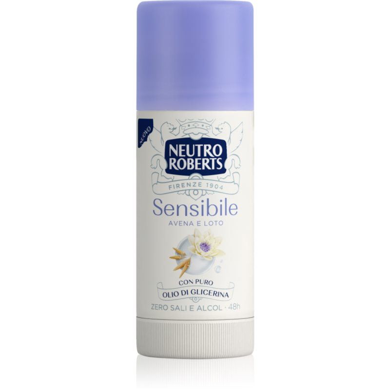 Neutro Roberts Avena e Loto deodorant fără conținut săruri de aluminiu pentru piele sensibila 40 ml