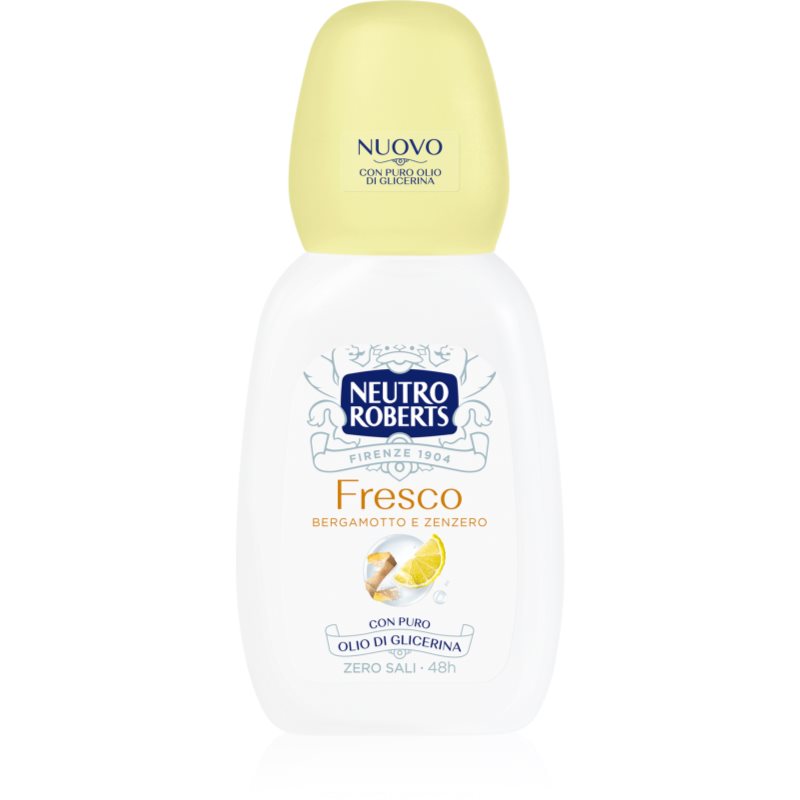 Neutro Roberts Bergamotto e Zenzero Deo cu atomizor cu o eficienta de 48 h 75 ml